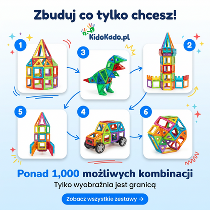 Magnetyczne Klocki KidoKado™