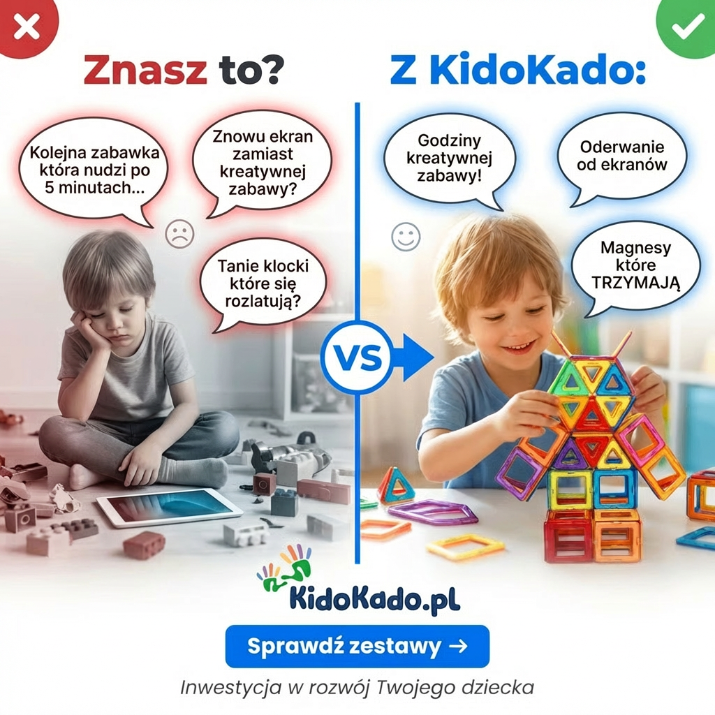 Magnetyczne Klocki KidoKado™