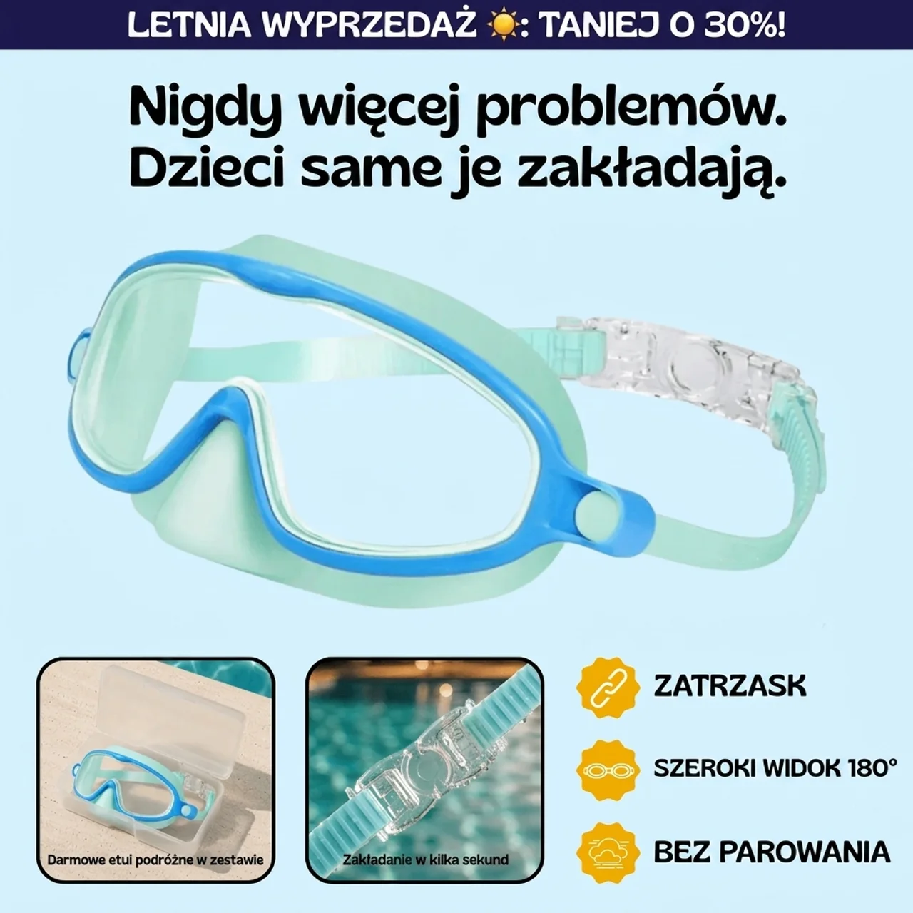 Gogle KidoKado™ Clip-On
